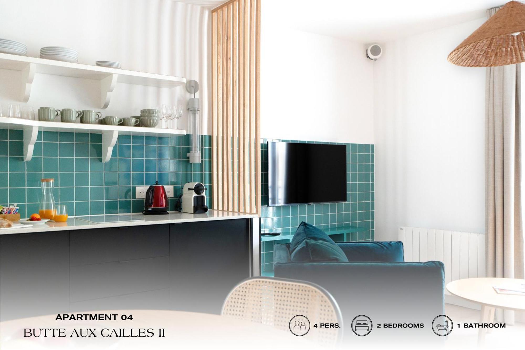 Beauquartier - Butte Aux Cailles II Apartment Париж Екстериор снимка
