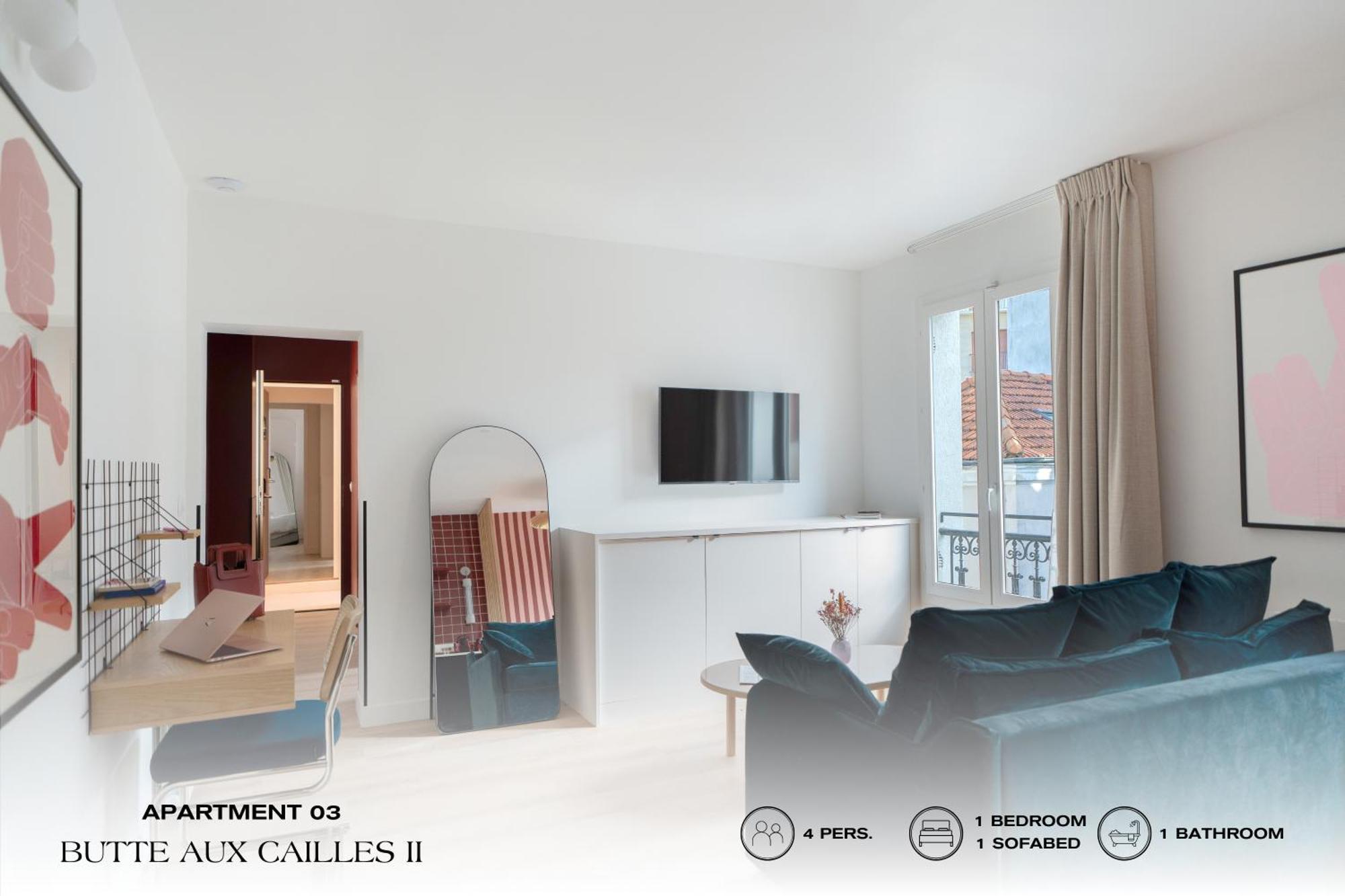 Beauquartier - Butte Aux Cailles II Apartment Париж Екстериор снимка