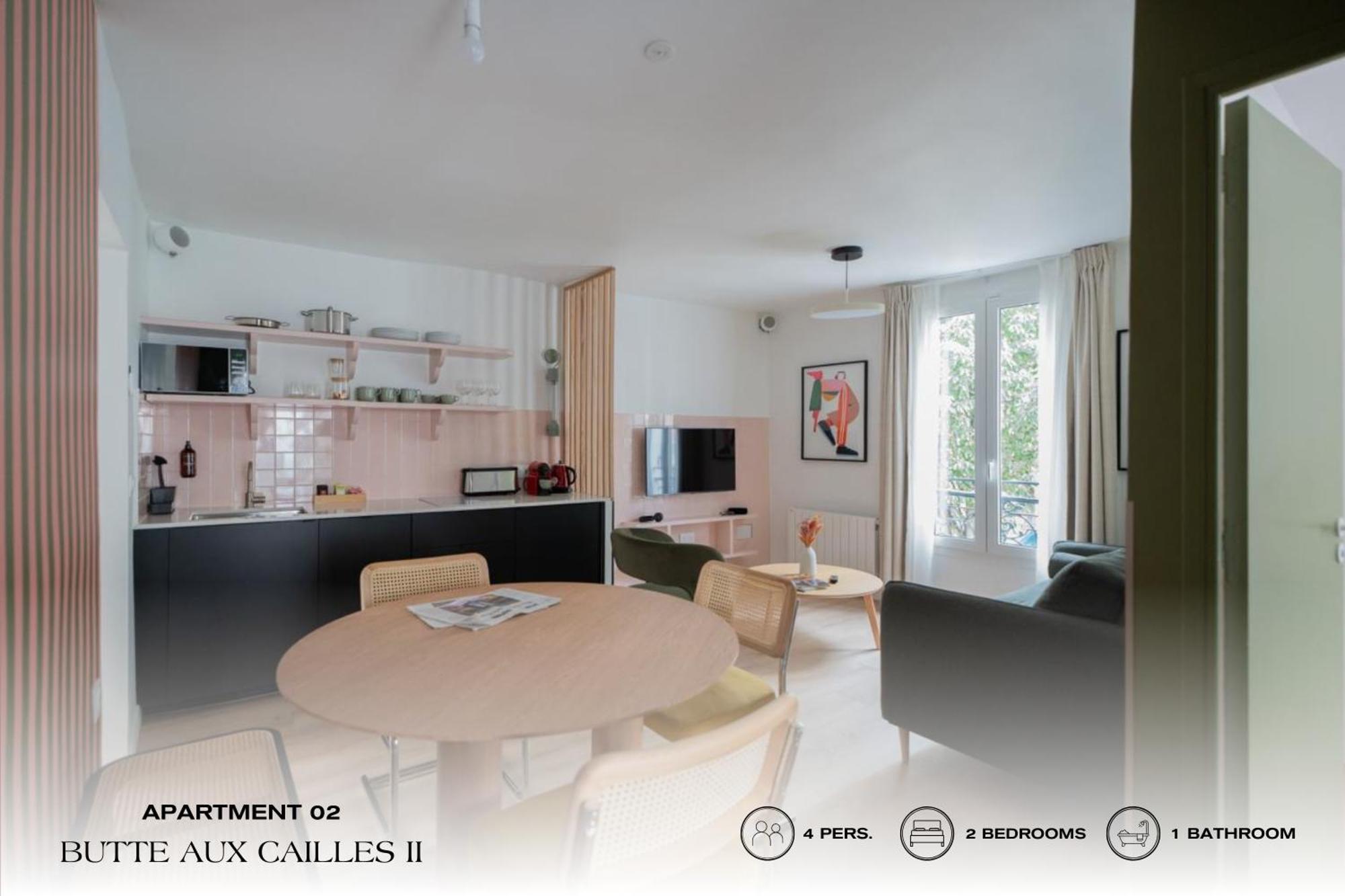Beauquartier - Butte Aux Cailles II Apartment Париж Екстериор снимка