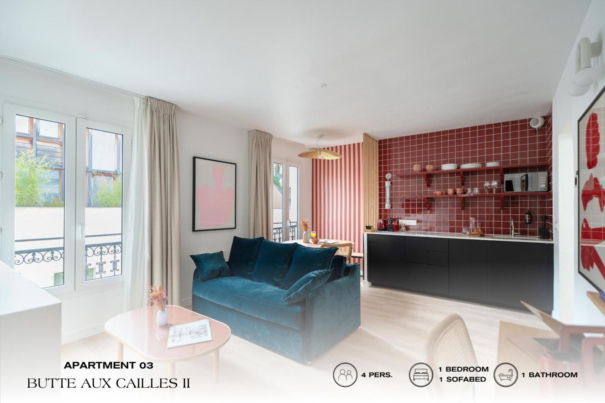 Beauquartier - Butte Aux Cailles II Apartment Париж Екстериор снимка