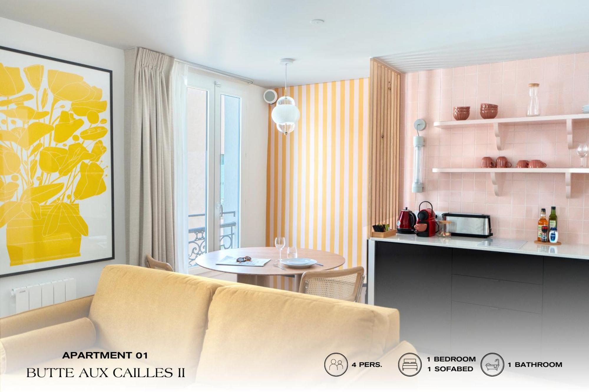 Beauquartier - Butte Aux Cailles II Apartment Париж Екстериор снимка