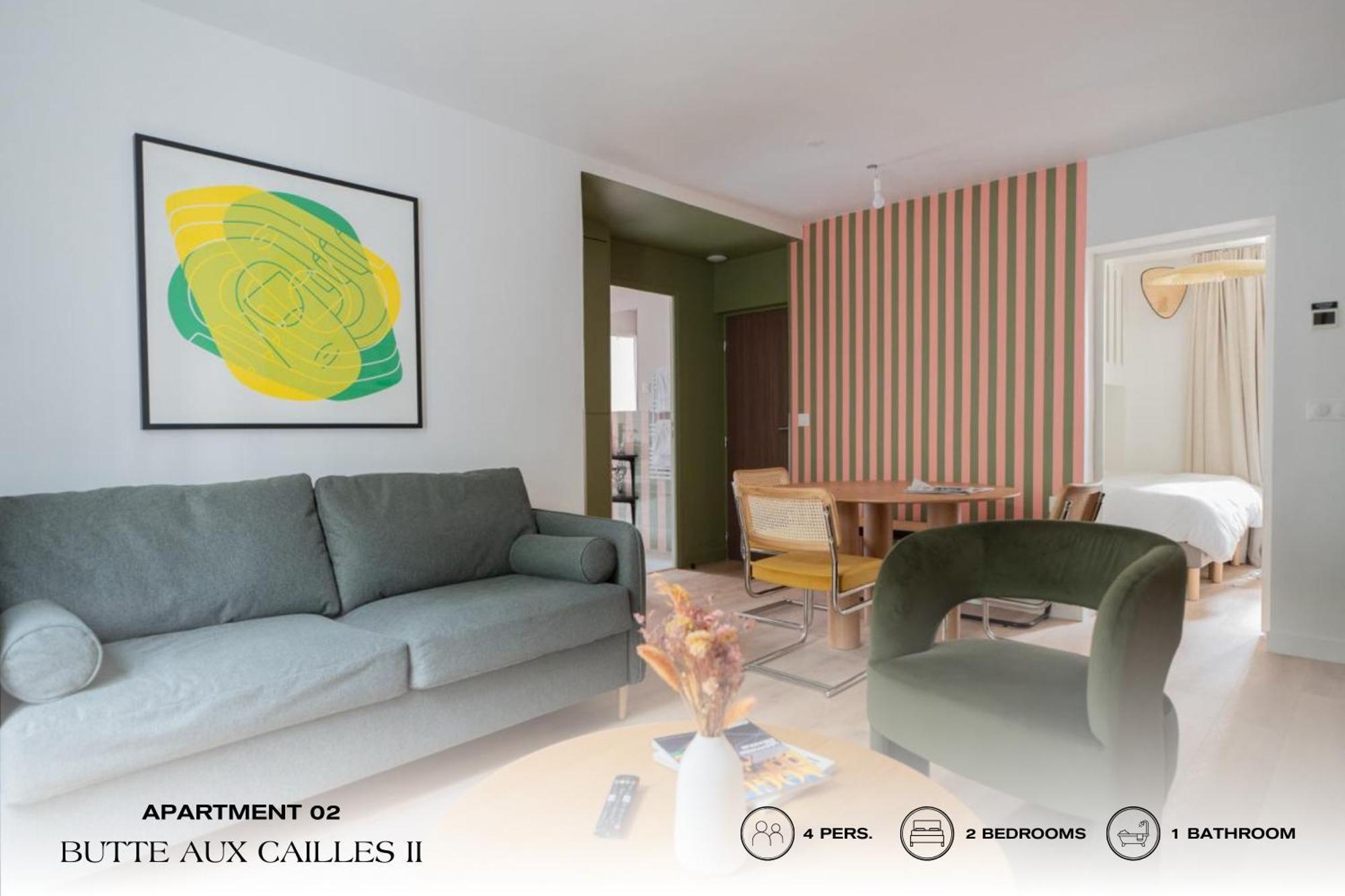 Beauquartier - Butte Aux Cailles II Apartment Париж Екстериор снимка