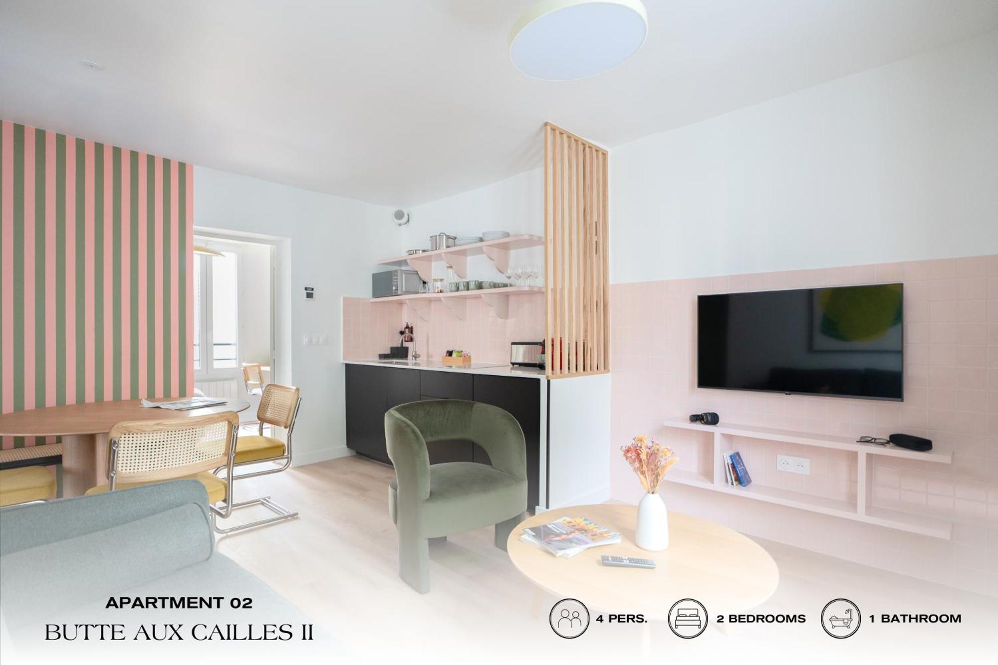 Beauquartier - Butte Aux Cailles II Apartment Париж Екстериор снимка