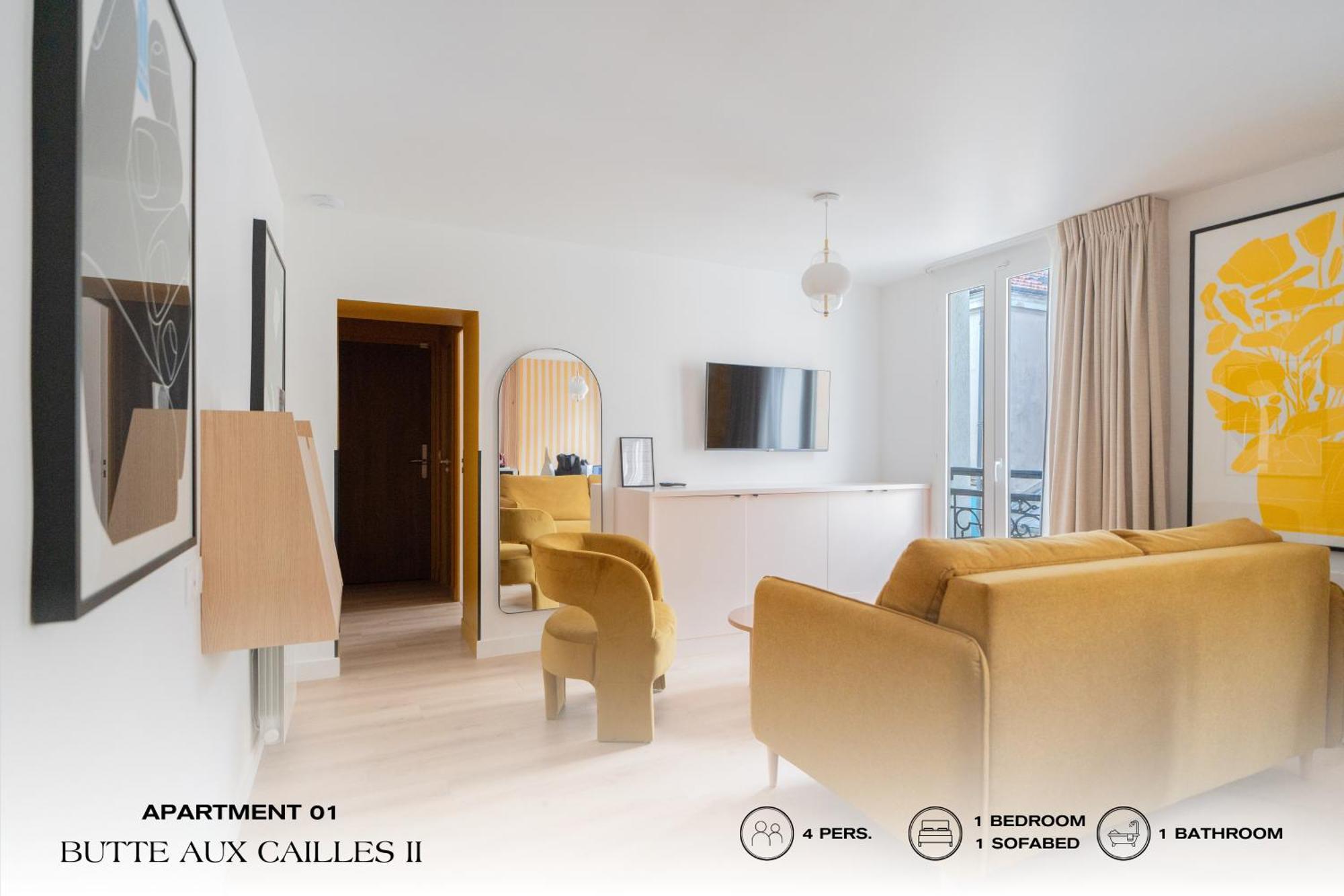 Beauquartier - Butte Aux Cailles II Apartment Париж Екстериор снимка