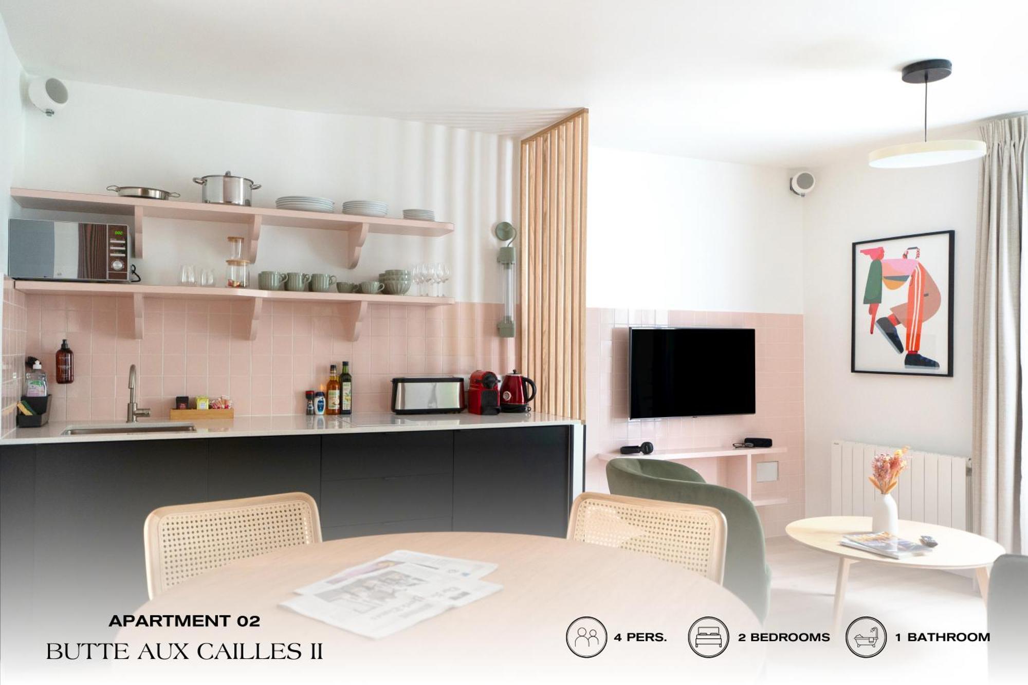 Beauquartier - Butte Aux Cailles II Apartment Париж Екстериор снимка