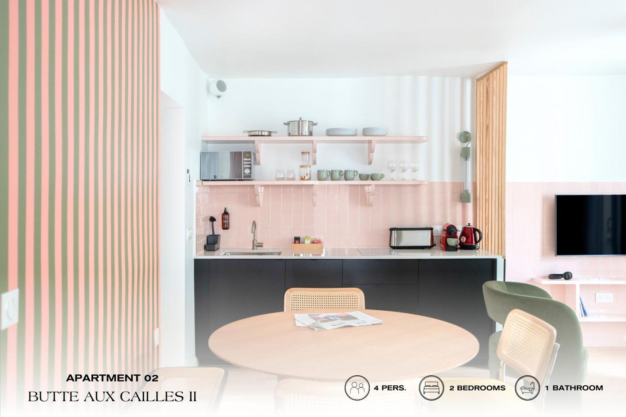 Beauquartier - Butte Aux Cailles II Apartment Париж Екстериор снимка